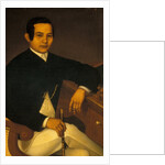 Portrait of a man in traditional Filipino costume by Filipino School