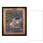 The elderly Brahmin Jujaka follows his young wife by School Thai