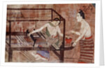 Women weaving by Thai School