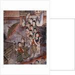 Detail from a mural at Wat Phra Singh by Thai School