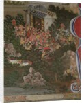 Scene with Chinese influence, Sala Geng, Wat Bowonniwet Vihara, Bangkok by Thai School