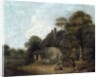 Country Cottage with Figures by William Redmore Bigg