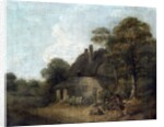 Country Cottage with Figures by William Redmore Bigg
