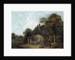 Country Cottage with Figures by William Redmore Bigg