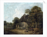 Country Cottage with Figures by William Redmore Bigg