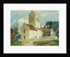 Gillingham Church, Norfolk by John Sell Cotman