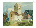 Gillingham Church, Norfolk by John Sell Cotman