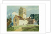 Gillingham Church, Norfolk by John Sell Cotman