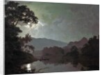 Snowdon by Moonlight, 1792 by Joseph Wright of Derby