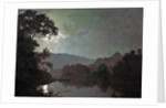Snowdon by Moonlight, 1792 by Joseph Wright of Derby