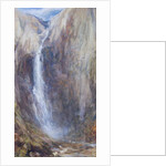 Aber Falls by Henry Clarence Whaite