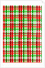 Christmas Wrap check, 2017 by Louisa Hereford