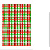 Christmas Wrap check, 2017 by Louisa Hereford