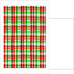 Christmas Wrap check, 2017 by Louisa Hereford