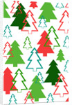 Overlaid Christmas Trees, 2017 by Louisa Hereford