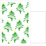 Funky Christmas Trees, 2017 by Louisa Hereford