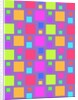 Multicoloured Squares, 2011 by Louisa Hereford