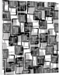 Monochrome Squares by Louisa Hereford