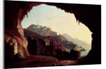 Grotto near Amalfi, c.1828 by Carl Wilhelm Goetzloff