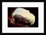 Grotto near Amalfi, c.1828 by Carl Wilhelm Goetzloff