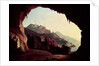 Grotto near Amalfi, c.1828 by Carl Wilhelm Goetzloff