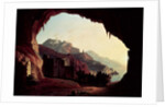 Grotto near Amalfi, c.1828 by Carl Wilhelm Goetzloff
