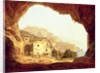 View from a Grotto over the Amalfi Coast, c.1842 by Carl Wilhelm Goetzloff