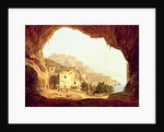 View from a Grotto over the Amalfi Coast, c.1842 by Carl Wilhelm Goetzloff