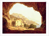 View from a Grotto over the Amalfi Coast, c.1842 by Carl Wilhelm Goetzloff