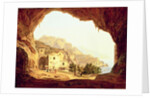 View from a Grotto over the Amalfi Coast, c.1842 by Carl Wilhelm Goetzloff