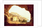 View from a Grotto over the Amalfi Coast, c.1842 by Carl Wilhelm Goetzloff