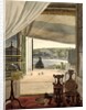 View from a Room with a Balcony over the Gulf of Naples, 1826 by Carl Wilhelm Goetzloff