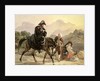 Mounted Italian Policeman with Rural Folk, c.1830 by Carl Wilhelm Goetzloff
