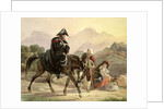 Mounted Italian Policeman with Rural Folk, c.1830 by Carl Wilhelm Goetzloff