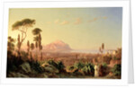 Palermo with Mount Pellegrino, c.1850 by Carl Wilhelm Goetzloff