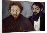 Double Portrait by Edvard Munch