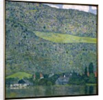 View of a Chateau Unterach on Lake Attersee, 1915 by Gustav Klimt