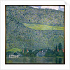 View of a Chateau Unterach on Lake Attersee, 1915 by Gustav Klimt