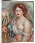 Portrait of a painter's model, 1916 by Pierre Auguste Renoir