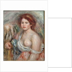 Portrait of a painter's model, 1916 by Pierre Auguste Renoir