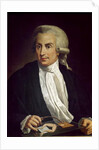 Luigi Galvani with frog specimen by Italian School