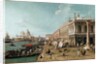 View of the Molo, the Biblioteca Marciana and the Column of St. Theodore, Venice, 1735 by (1697-1768) Canaletto