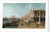 View of the Molo, the Biblioteca Marciana and the Column of St. Theodore, Venice, 1735 by (1697-1768) Canaletto