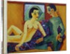 The Couple - by Ernst Ludwig Kirchner