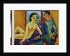 The Couple - by Ernst Ludwig Kirchner