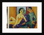 The Couple - by Ernst Ludwig Kirchner
