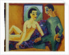 The Couple - by Ernst Ludwig Kirchner