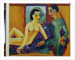 The Couple - by Ernst Ludwig Kirchner