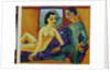 The Couple - by Ernst Ludwig Kirchner