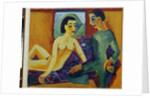 The Couple - by Ernst Ludwig Kirchner